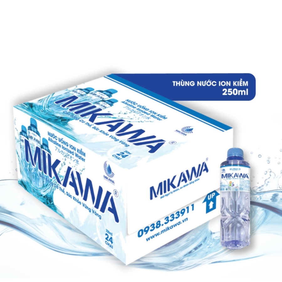 Thùng Nước ION Kiềm 250ml